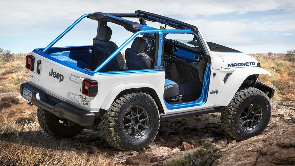 Η Jeep δίνει μια γεύση από το Wrangler Magneto 2.0